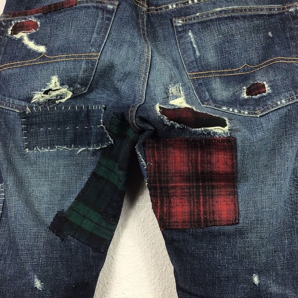 [SOLD] Ralph Lauren Denim Supply Patchwork Slim 31 - Picture 8 of 8